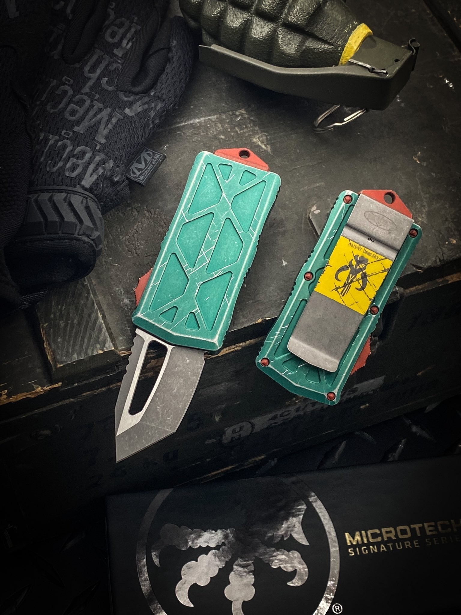 Обзор MICROTECH EXOCET. Нож для хранения купюр